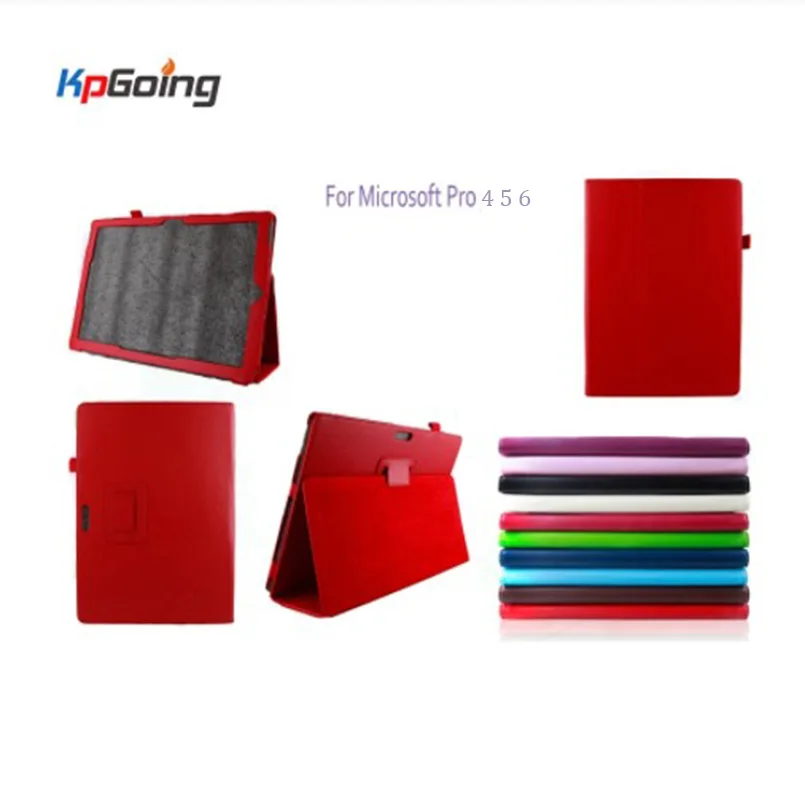 

for Surface Pro 5 Case Cover Stand Leather Case for Microsoft Surface Pro Tablet 12"case Cover Holder for Microsoft Surface 3 4