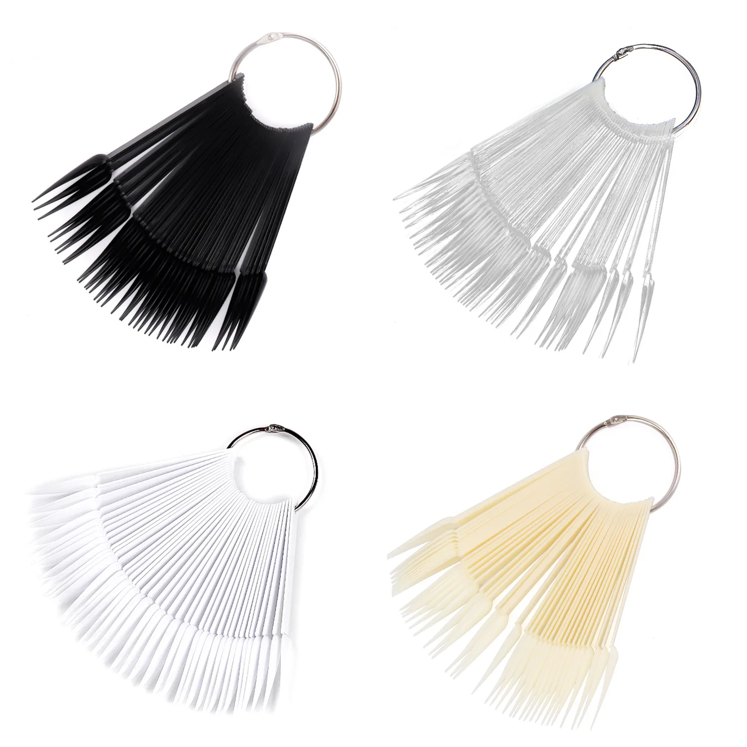 80 шт. палочки для дизайна ногтей в форме веера|Накладные ногти| |