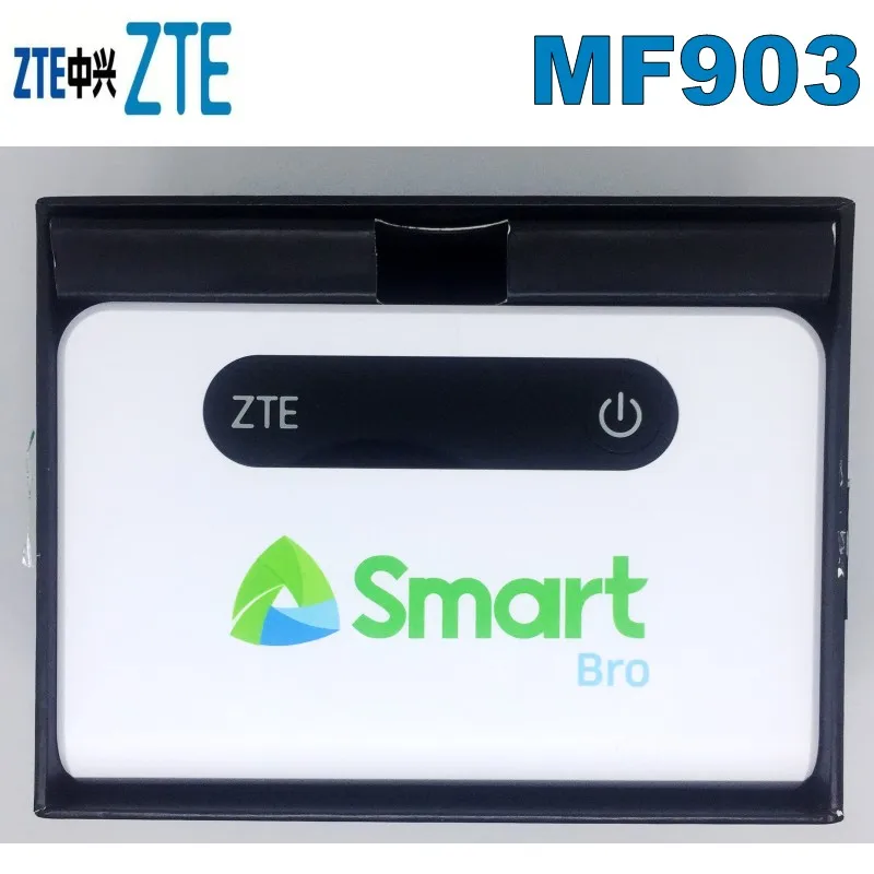 Разблокированный Карманный Wi-Fi роутер ZTE MF903 4G LTE с внешним аккумулятором 5200 мАч и