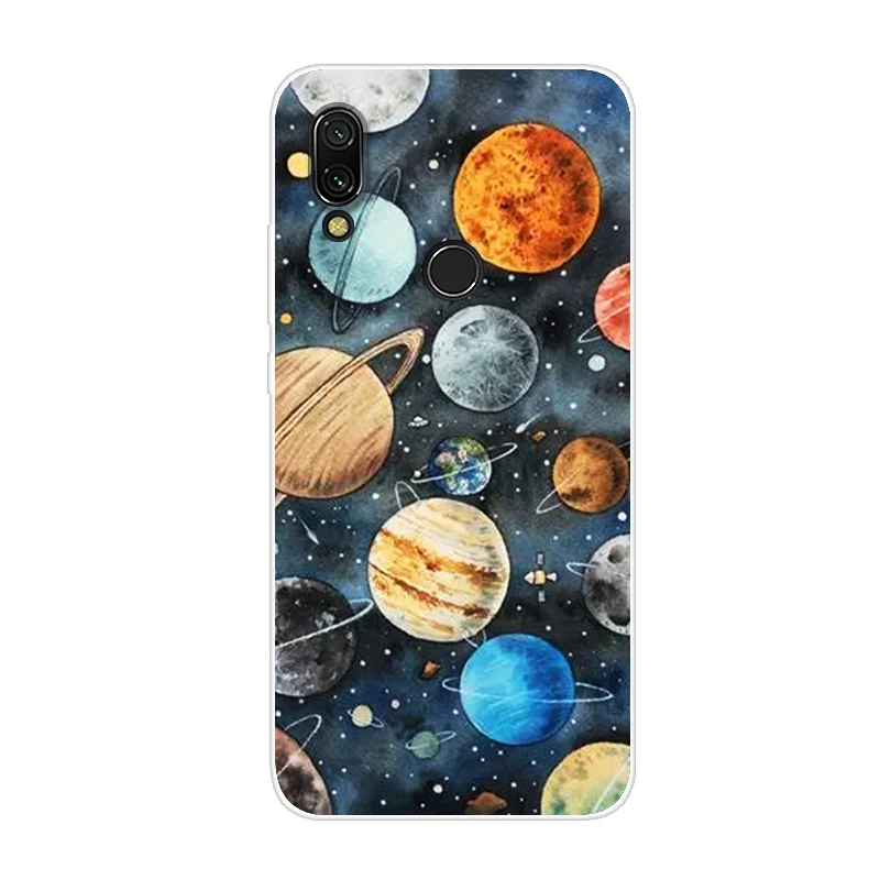 Чехол Redmi 7 для Xiaomi Redmi 7, мягкий, симпатичный, из ТПУ, задняя крышка Fundas для Xiomi Redmi7, силиконовый чехол для телефона s Hoesje, тонкий Чехол