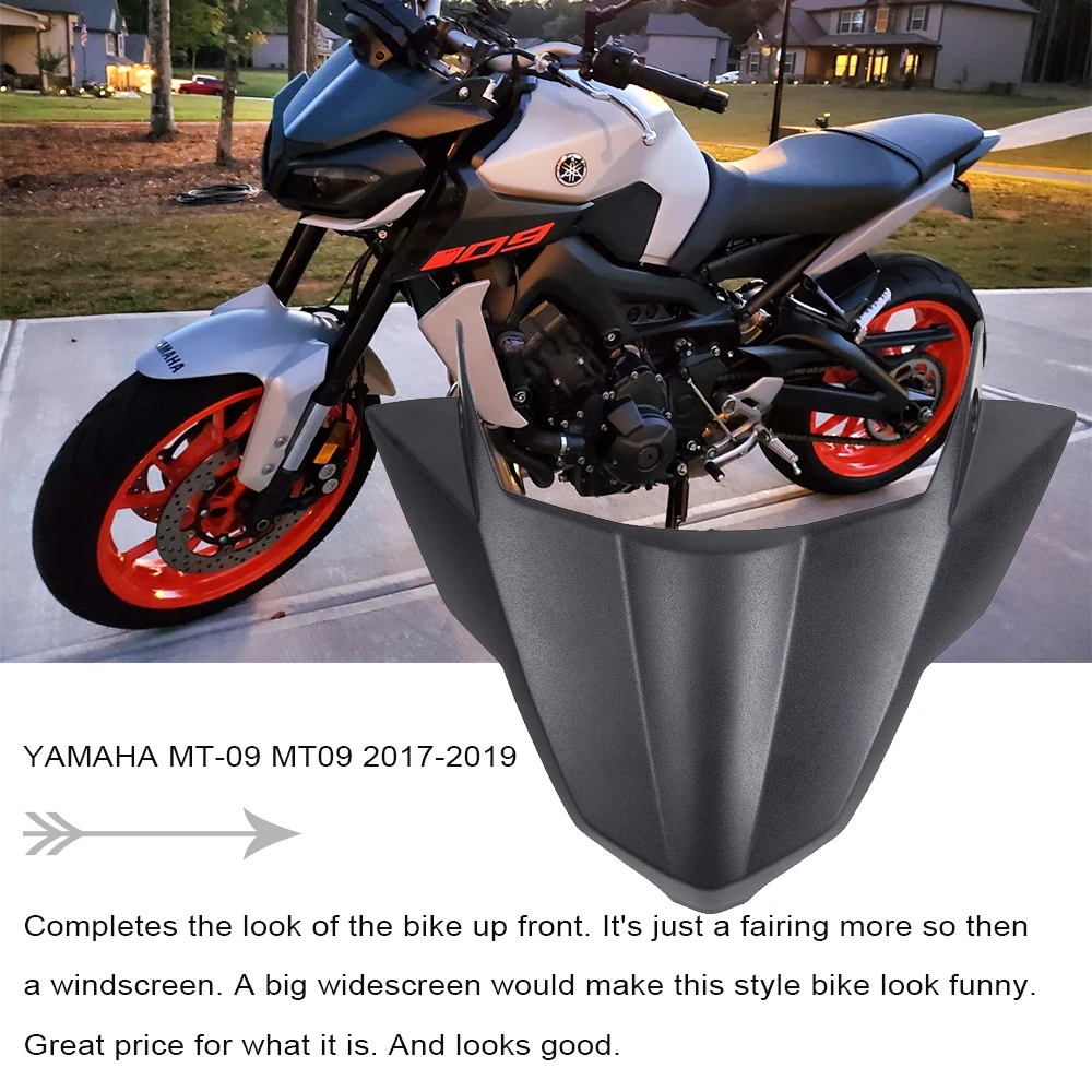 18 19 MT 09 FZ 2018 ABS передний носовой обтекатель колесо брызговик конус удлинитель