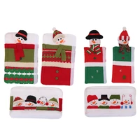 decoration items refrigerator handle gloves home and garden 23x14cm durable sturdy cloth accessories multicolor christmas