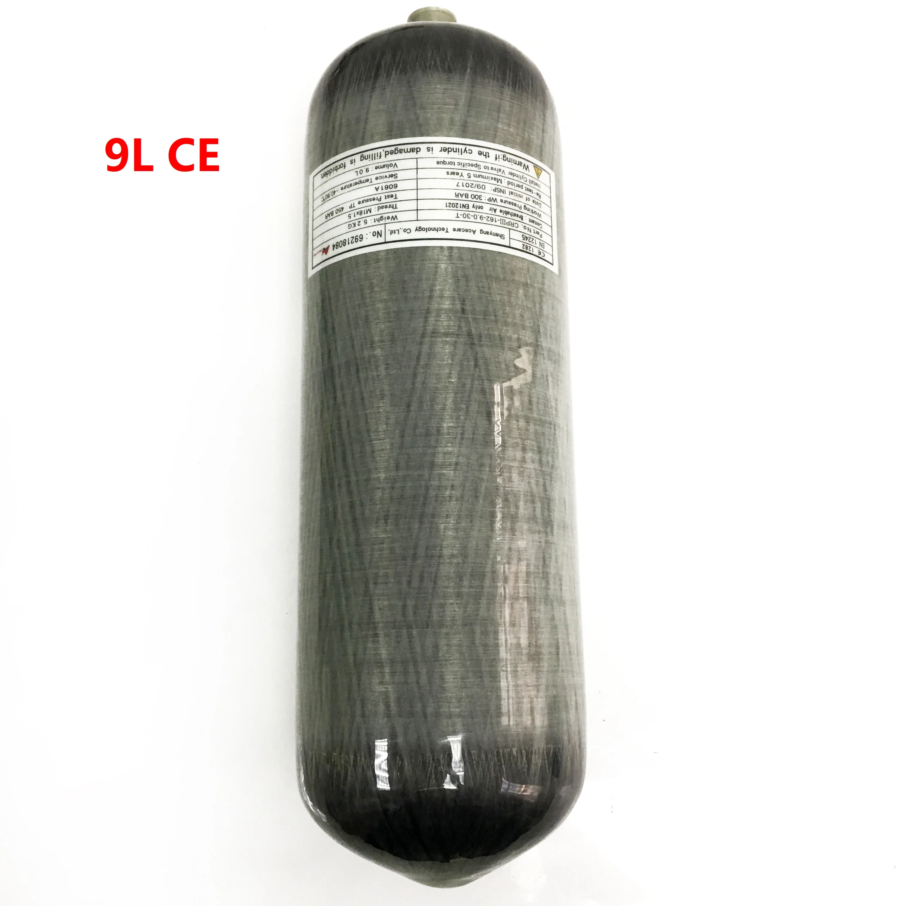 AC1090 9L бак для Акваланга Hpa Дайвинг/Охота/Pcp воздушный 4500Psi высокого давления