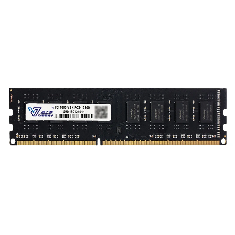 

Vaseky 8G DDR3 RAM 1600MHz 1.5V 240-Pin Computer Game Memory, Dedicated Memory for Desktop Computers