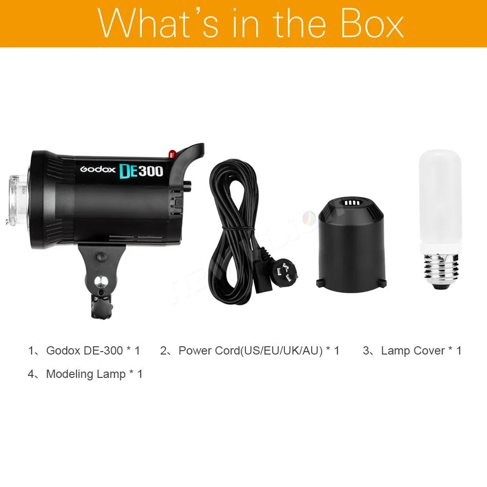 Стробоскопическая фотовспышка Godox DE300