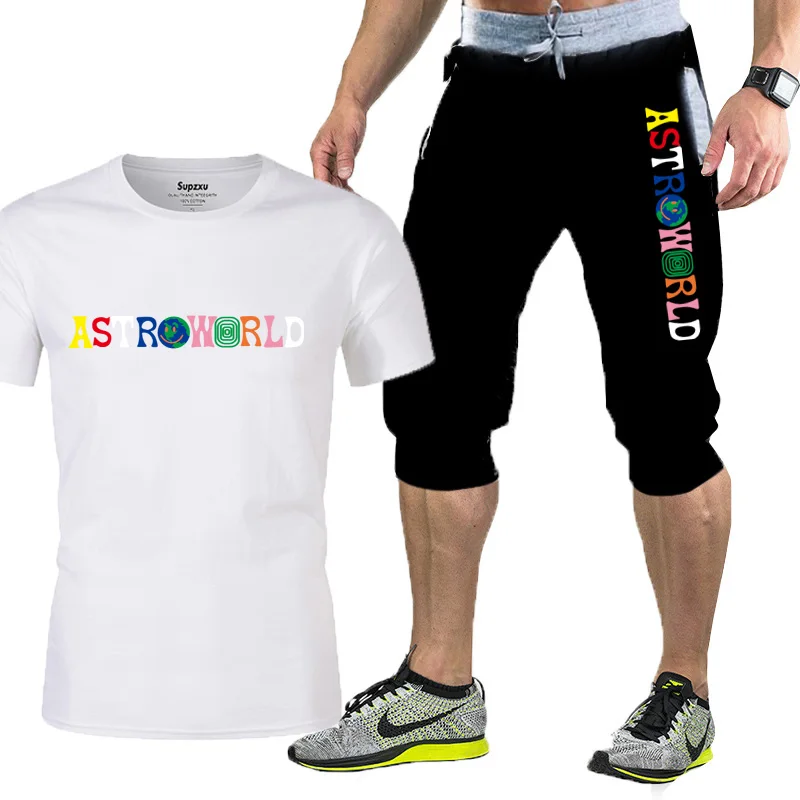 

Men's sportswear summer clothes sportswear two-piece T-shirt shorts brand track suits men's sportswear sportswear