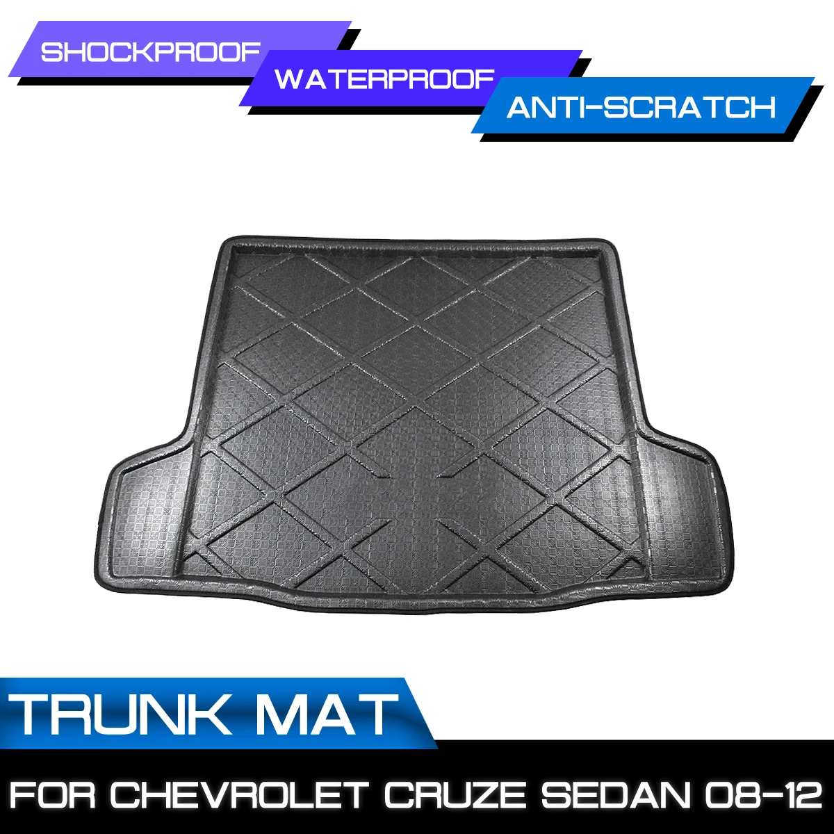 Автомобильный коврик для Chevrolet CRUZE Sedan 2008 2009 2010 2011 2012 задний багажник
