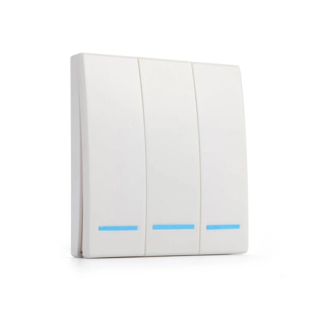 

Умный беспроводной дистанционный передатчик RF Интеллектуальный переключатель умный переключатель для дома гостиной спальни 433 МГц 86 насте...