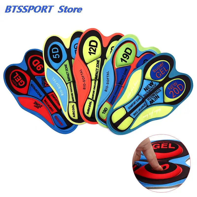 Дышащие подушечки для велосипедных шорт 30x11x18 5 см 5D 9D 12D 19D 20D | Спорт и развлечения