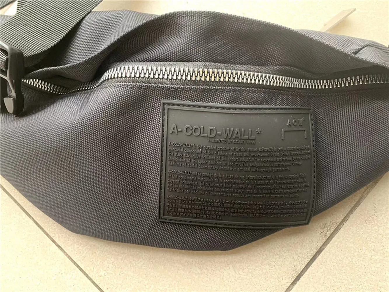 Поясная Сумка Мужская/Женская Классическая британская уличная культура A-COLD-WALL *