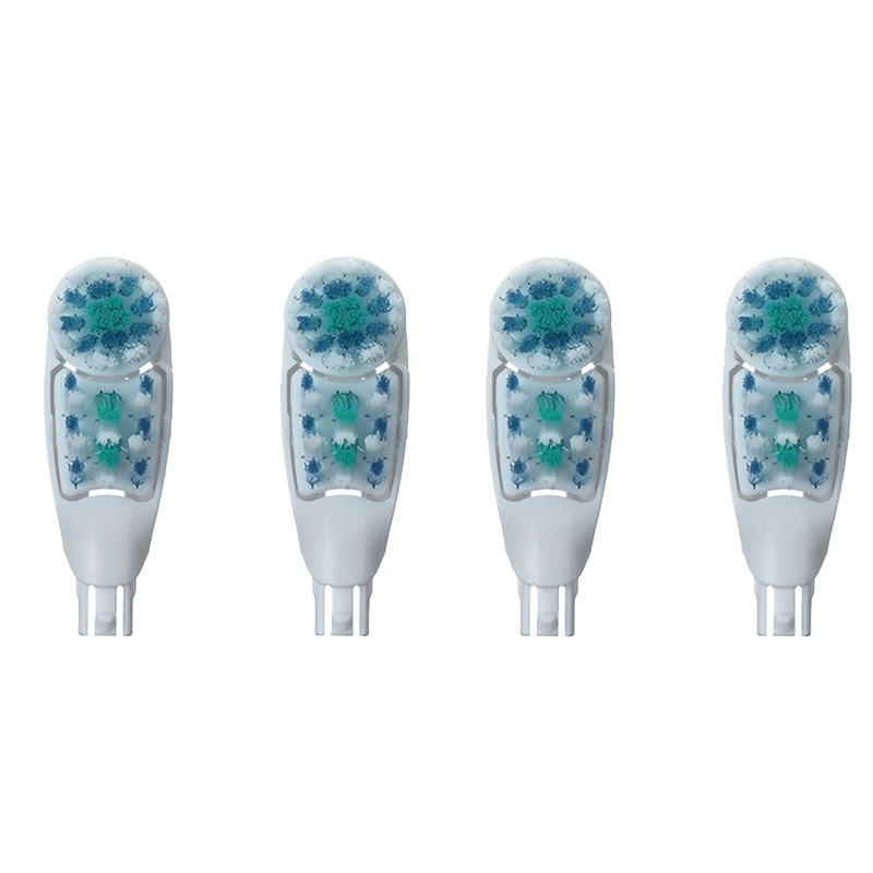 Насадки для зубной щетки Oral B 4 шт. сменные насадки с мягкой щетиной|soft bristles|replacement