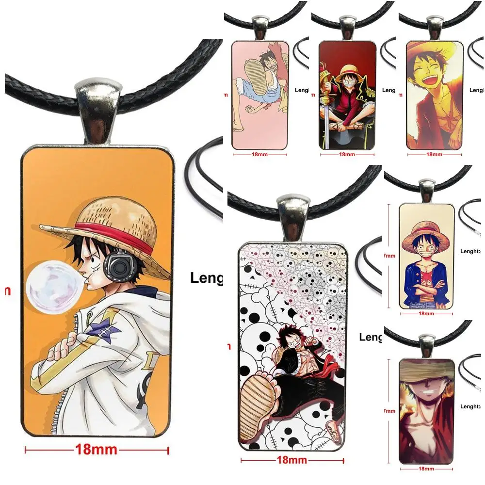 Стеклянный кабошон чокер кулон прямоугольное ожерелье из нержавеющей стали