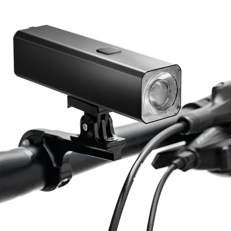 

1000Lumen 4500MAh Bike Headlight Power Bank Flashlight Handlebar USB Charging MTB Road Cycling Highlight