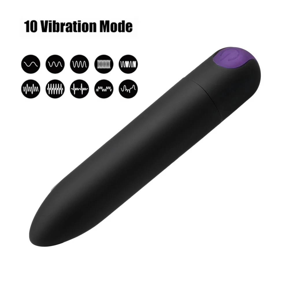 IKOKY Bullet Vibrator Clitoris Stimulator Sex Toys For Women Dildo Vibrators Vaginal Massager Strong Vibration USB Charging | Красота и