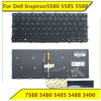 for dell inspiron5580 5585 5588 7588 5480 5485 5488 3400 keyboard new original for dell notebook