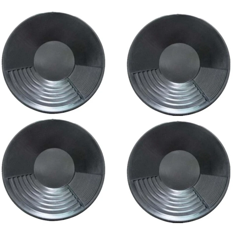 

4 Pcs Plastic Gold Pan Basin Nugget Mining Dredging Prospecting for Sand Gold Mining Manual Wash Gold Panning Equipment