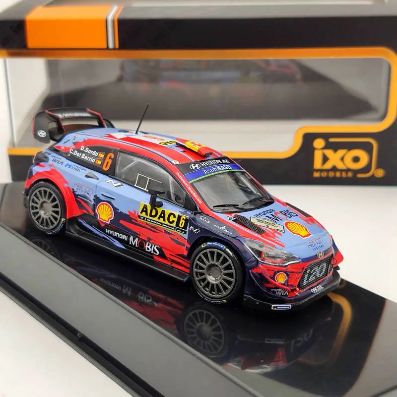 Ограниченная Коллекция автомобилей IXO 1/43 для H ~ Bai i20 купе WRC #6 D.Sordo - C. Delrallye