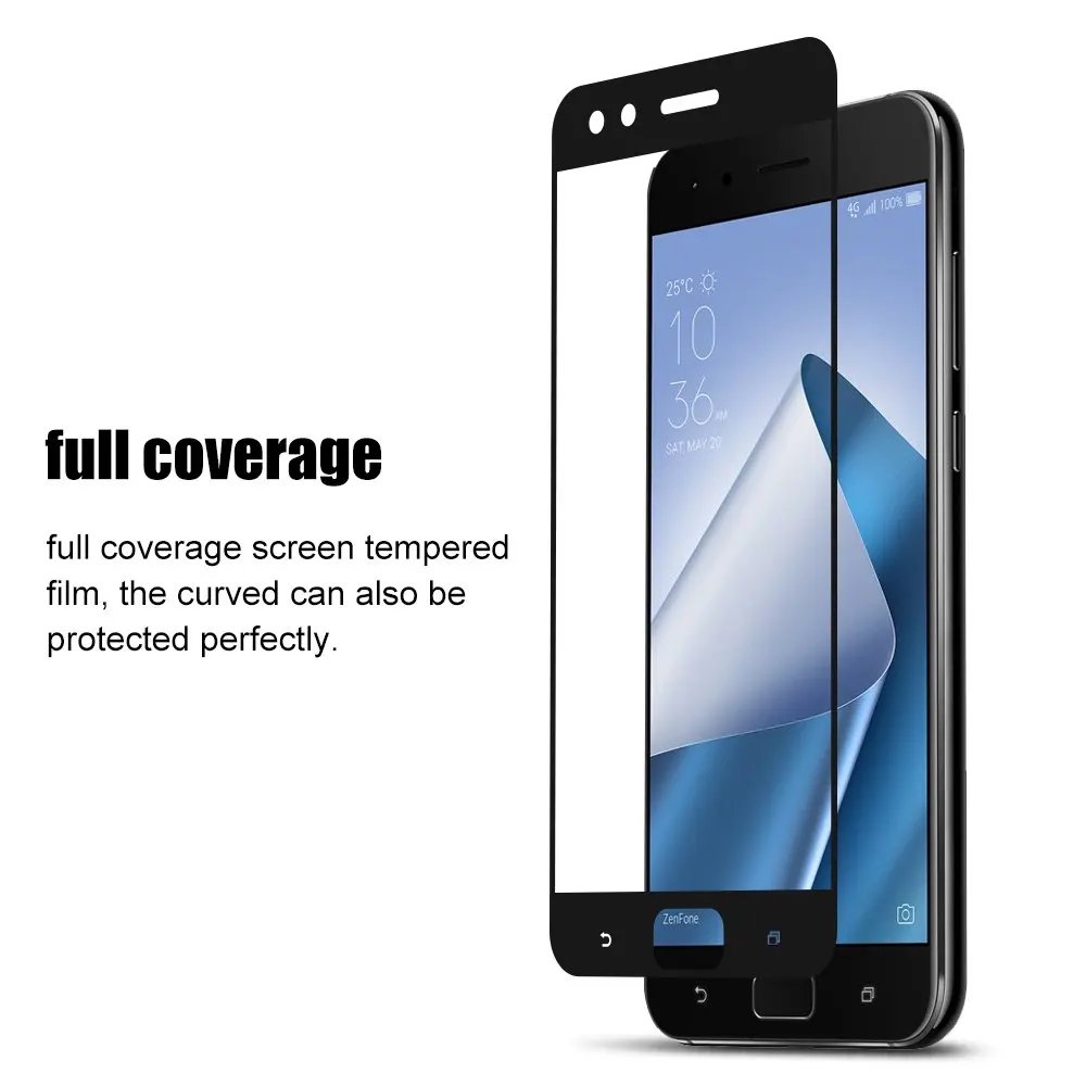 3D полное покрытие закаленное стекло для Asus ZenFone 4 Pro zs551kl Защита экрана защитная