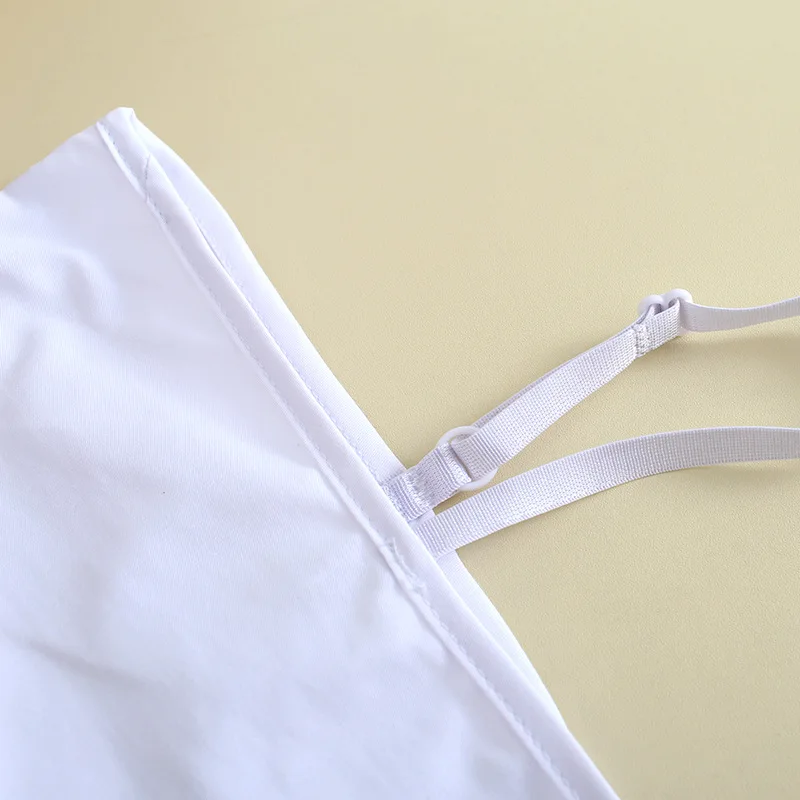 

Womens White Detachable Fake Collars Ladies Cotton Solid Color Half Shirt Blouse False Collar for Mens Faux Col Ties Accessories