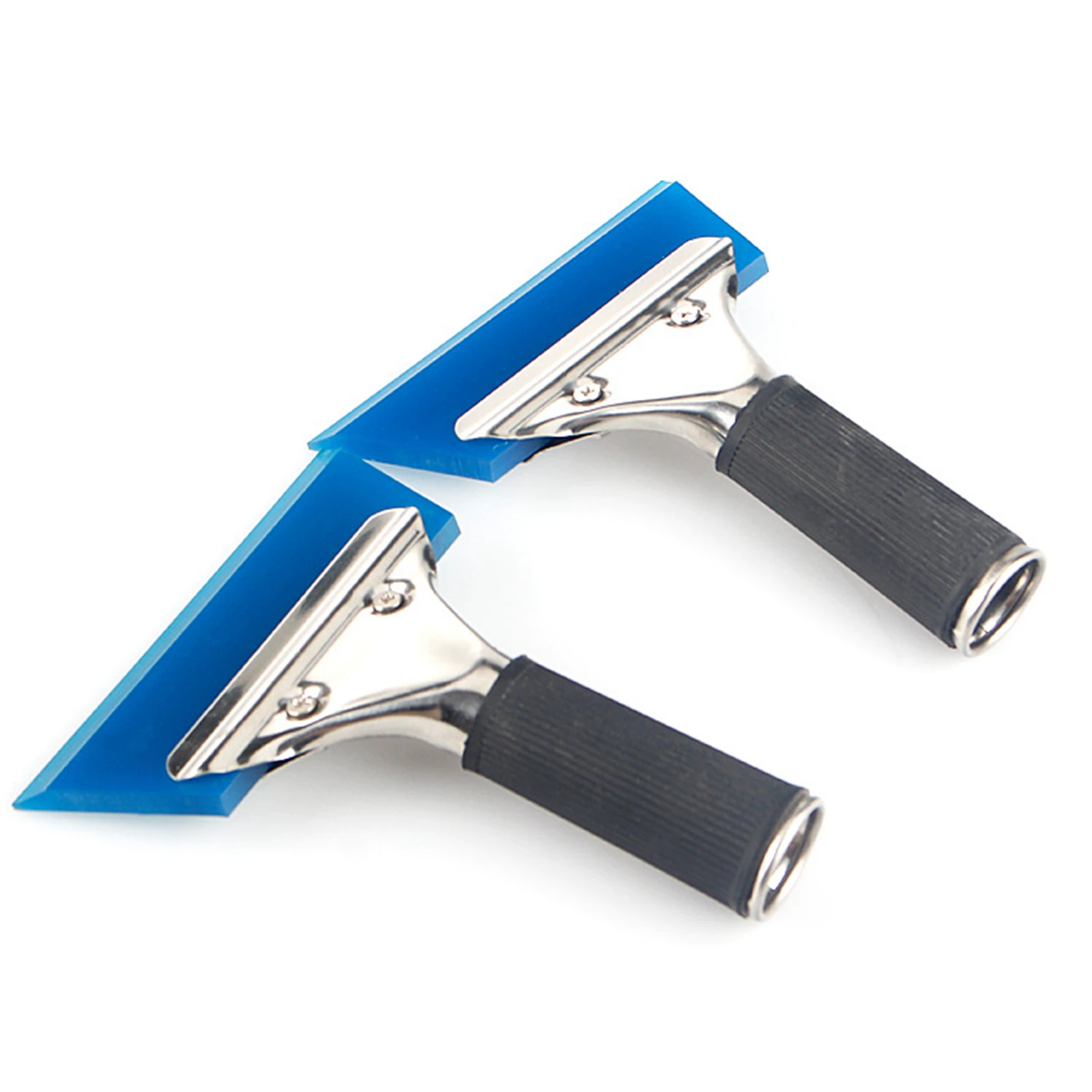 

Car Film Scraper Wrap Stickers Tool Blue Razor Blade Scraper Water Squeegee Tint Kit or Window Cleaning Tinting Film Cutter