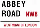 Abbey Road NW8 в стиле улиц Лондона; Sign-Сталь Ретро Винтаж 8x12 Оловянная металлическая табличка Настенный декор домашний декор