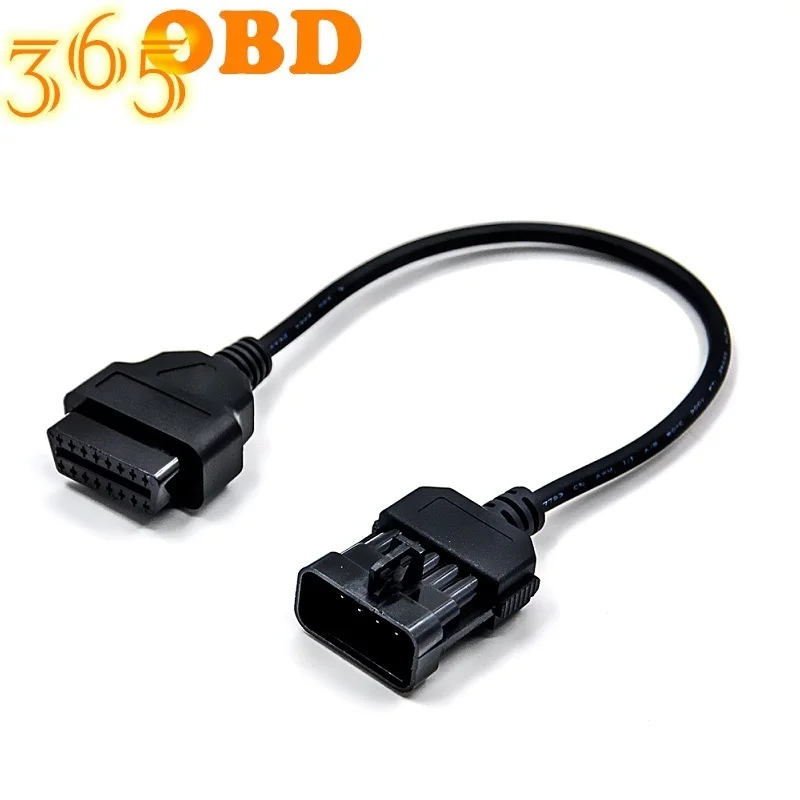 10Pin OBD OBD2 соединительный кабель с разъемом кабеля работает для Vauxhall /Opel OPCOM