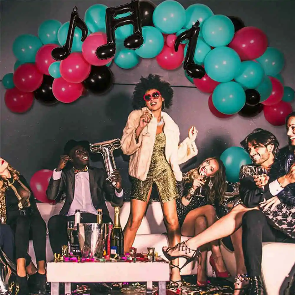 Kit de arco de globos DIY Tik Tok, 139 piezas, decoraci&oacute;n de fiesta de cumplea&ntilde;os, regalo para ni&ntilde;os, globos, decoraci&oacute;n de jard&iacute;n de boda-1