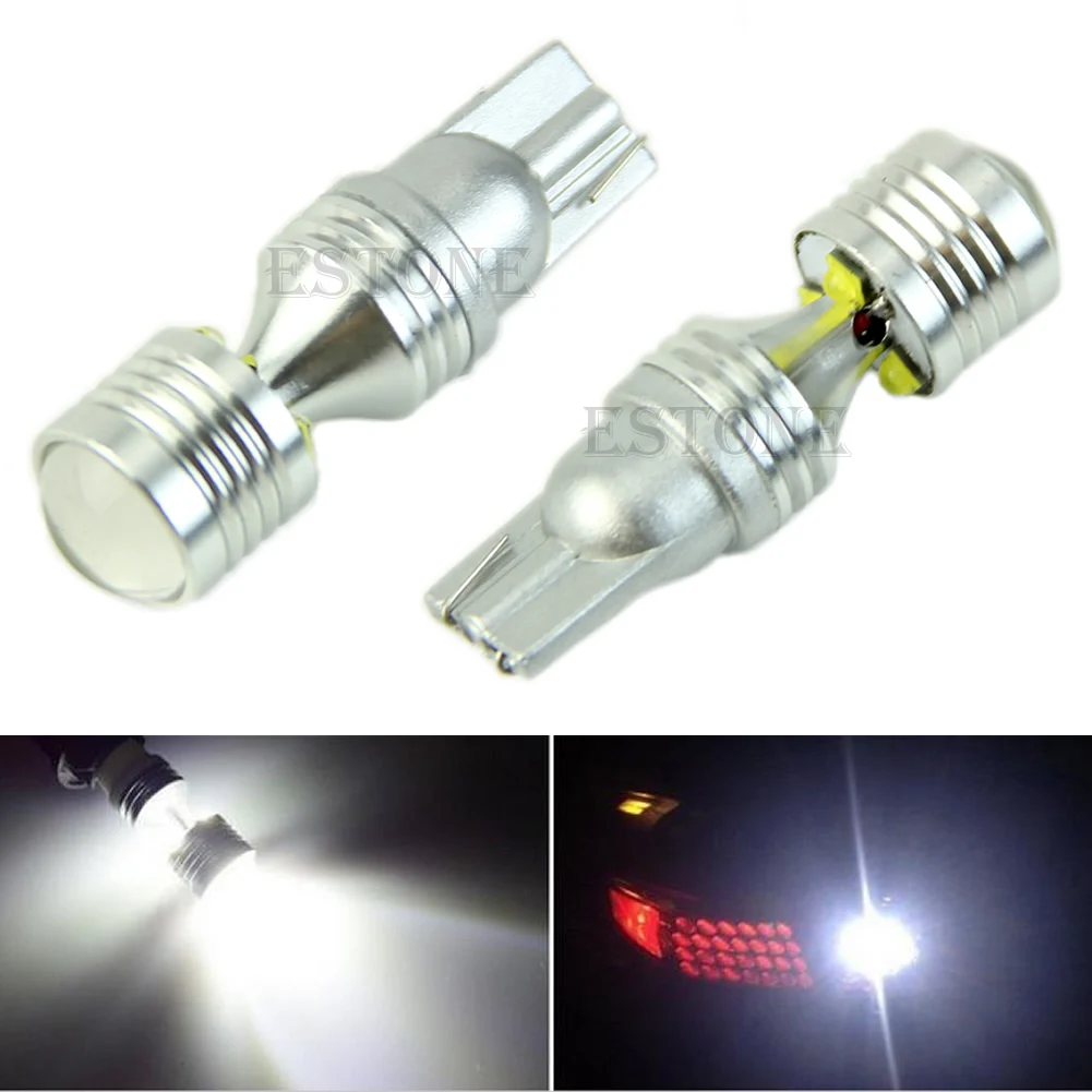 

12V High Power 30W T10 LED Bulbs For Car Backup Reverse Lights 912 921 New