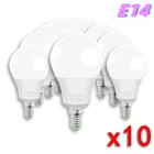 10 шт. светодиодный светильник E14 светодиодный лампы AC 220V 230V 240V 18 Вт 15 Вт 12 Вт 9 Вт 6 Вт 3 Вт лампада Светодиодный точечный светильник Настольная лампа светодиодные лампы светильник Теплый Холодный белый