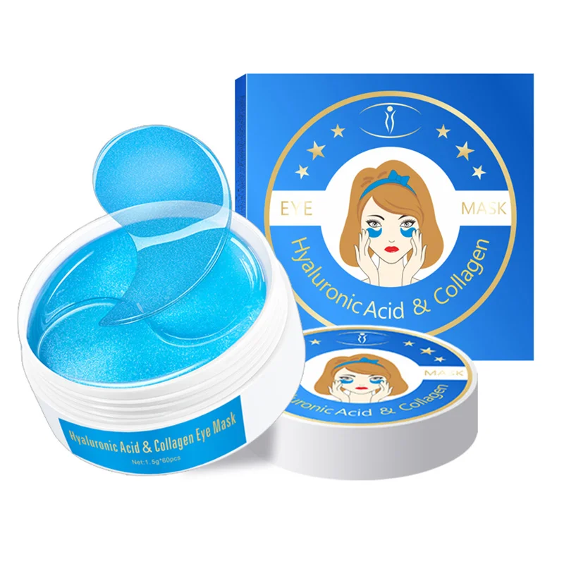 

Hyaluronic Acid Collagen Gel Eye Mask Hydrating Firming Skin Anti-puffiness Dark Circles Eye Patch