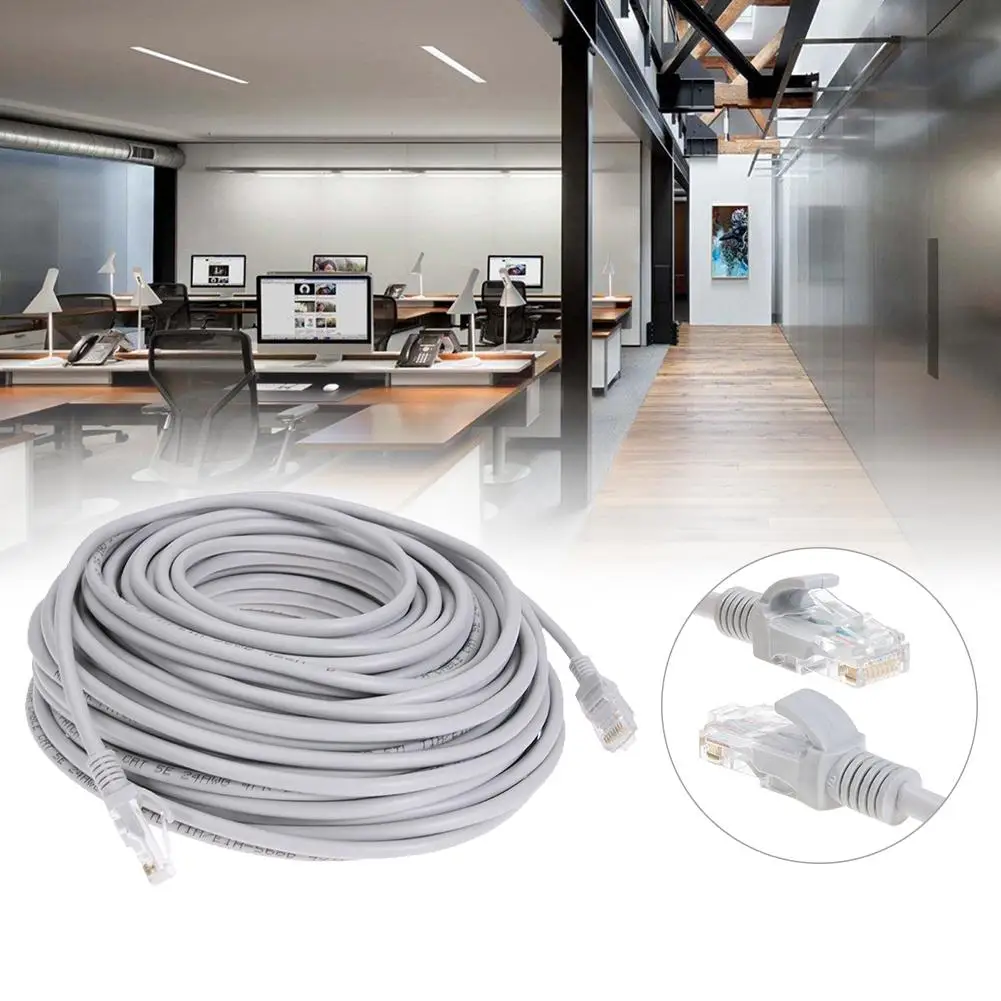 Высокоскоростной сетевой кабель Ethernet Cat5e RJ45 компьютерный для компьютерного