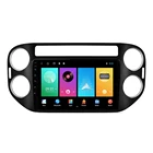 Автомобильный мультимедийный плеер 2 Din Android GPS Авторадио для Volkswagen Tiguan 1 NF 2006 -2016 навигация GPS хост с рамкой видео