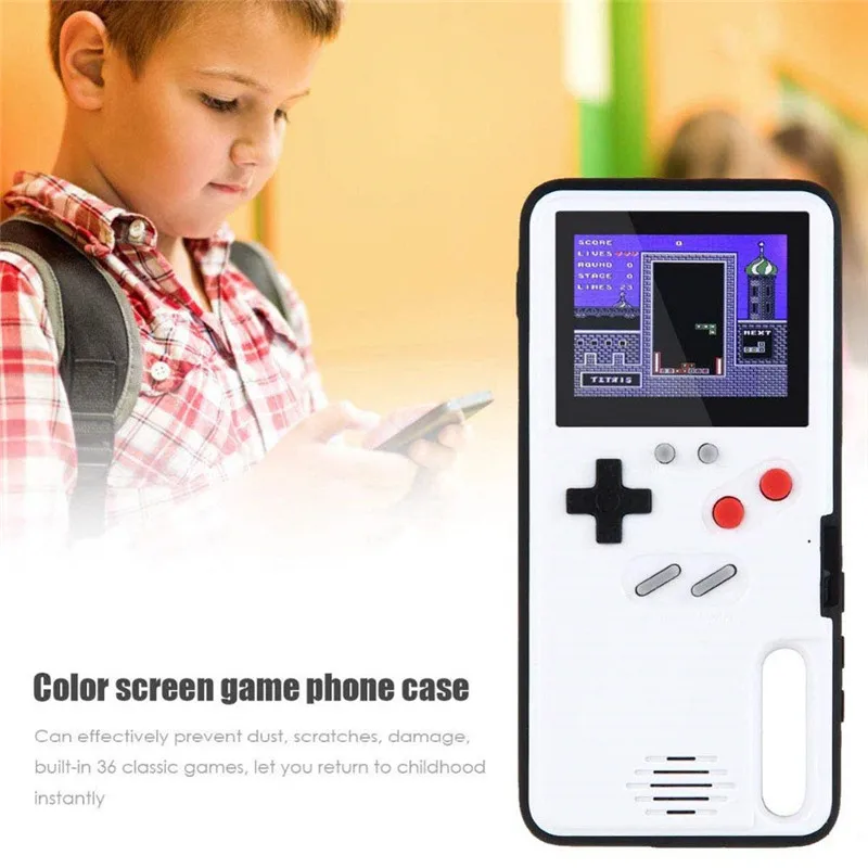 Чехол Gameboy Reno 2 для OPPO R17 чехол 3D видеоигры Z R9S R11 R11S R15 Dream 10X Zoom | Мобильные телефоны и