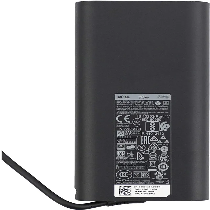 

New 19.5AV 4.62A AC Charger Power Supply for Dell Latitude 7204 Rugged Laptop Adapter Cord