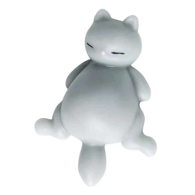 Juguete de gato blando 50LE para ni&ntilde;os, juguetes de descompresi&oacute;n de ventilaci&oacute;n, herramientas de ejercicio de la mano, estr&eacute;s contra la ansiedad, alivio, juguete hinchable-4