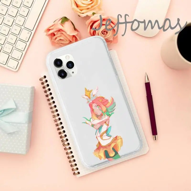 

League of Legends hot game fashion Phone Case Transparent for iPhone 11 12 mini pro XS MAX 8 7 6 6S Plus X 5S SE 2020 XR