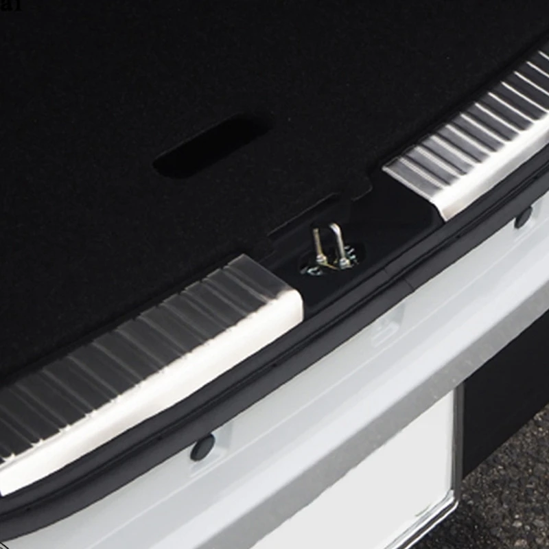 

2Pc Car Rear Bumper Protector Rear Trunk Scuff Protector Plate Molding Garnish for Toyota Raize 2020