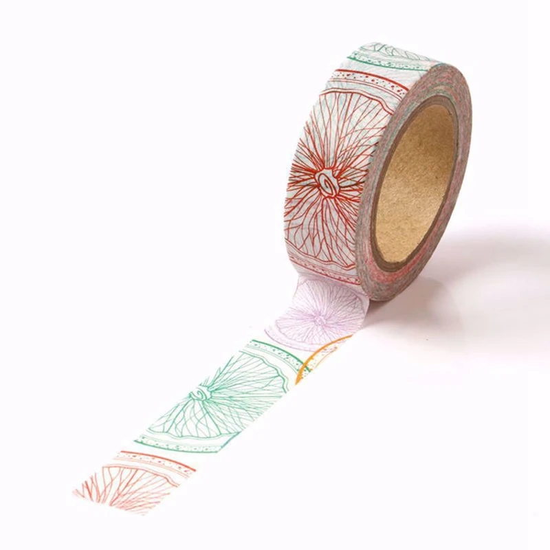 

10pcs/Lot Decorative Cute Lemon Slice Fruit Washi Tapes DIY Scrapbooking Stickers Adhesive Masking Tape Kawaii Papeleria