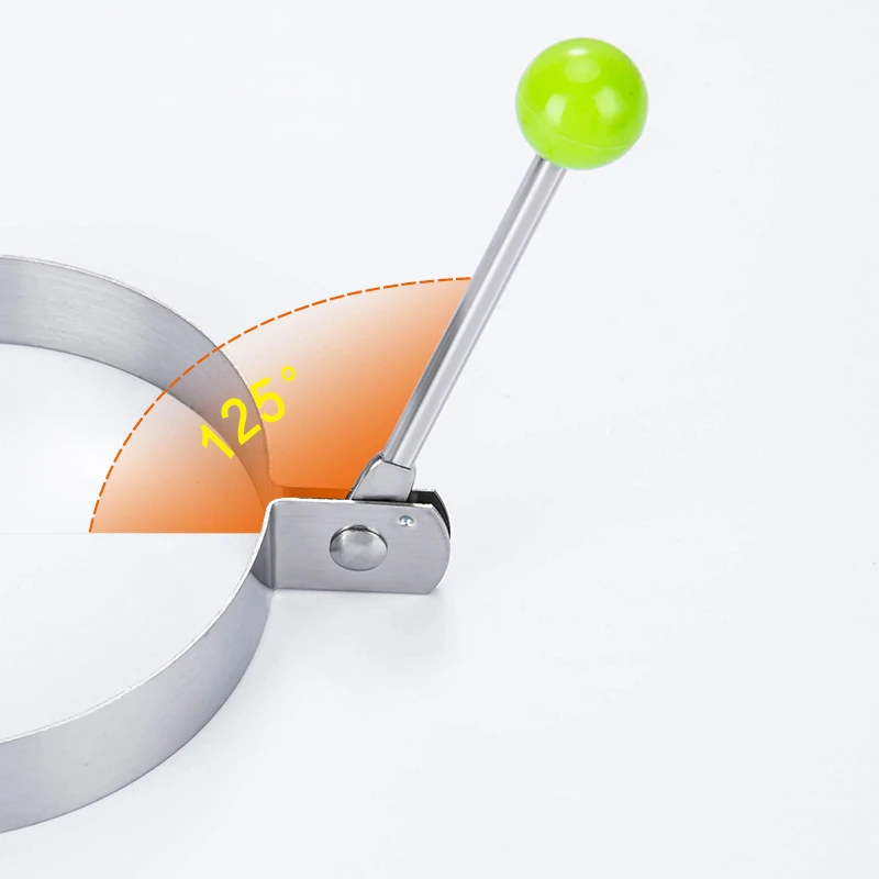 

Stainless Steel Fried Egg Shaper Non-stick Omelette Mould DIY Breakfast Egg Pancake Mold Cooking Tools Kitchen Accessories