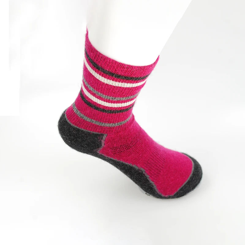 Теплые детские носки из мериносовой шерсти для маленьких девочек и мальчиков