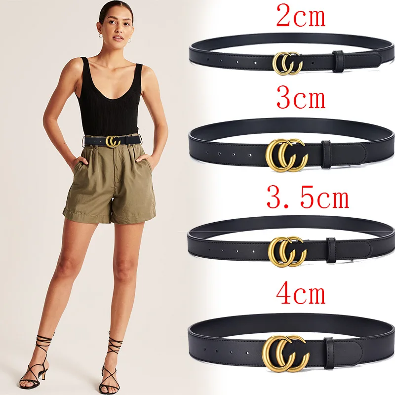 

Luxury Belt Men Women Pin Buckle Metal Adjustable High Quality Waistband Jeans Girl Fashion Lady Girdle Designer Trend Belts New