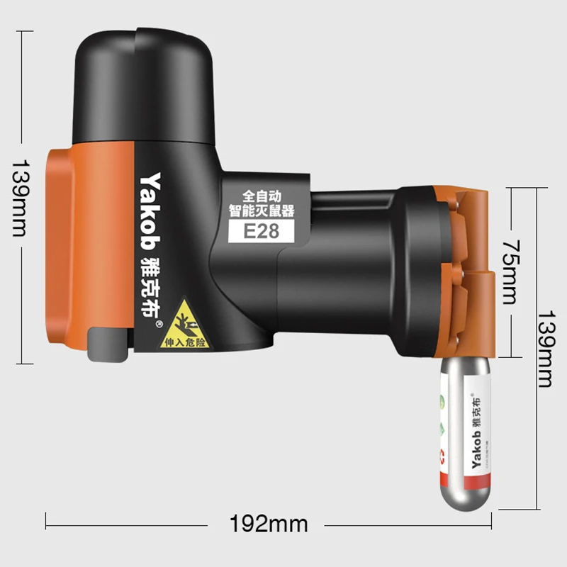

Smart Automatic Humane Non-Toxic Rat and Mouse Trap Kit Rat Mouse Multi-catch Trap Machine CO2 Cylinders Humane Non-toxic