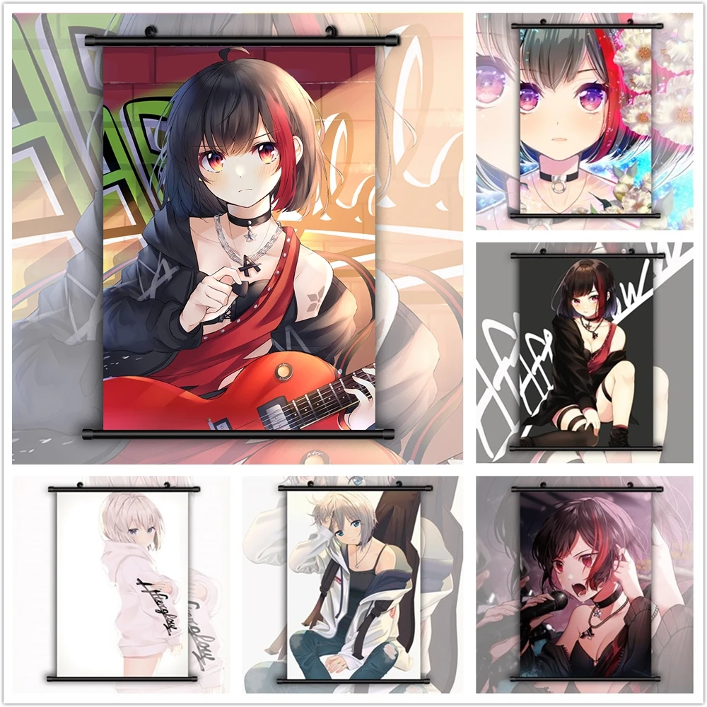 Потрясающая мечта! Afterglow Moca Ran Аниме Манга HD Печать настенный плакат