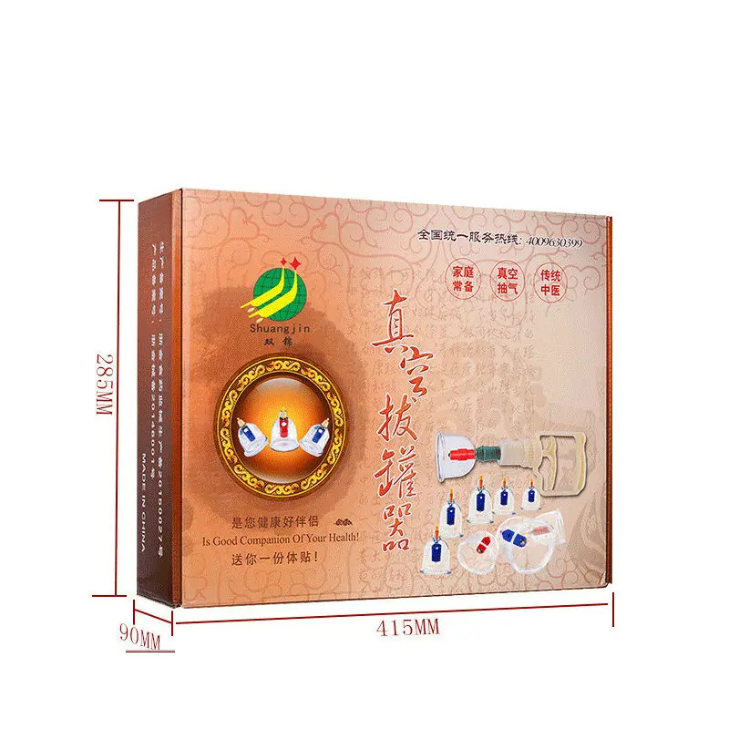 24 шт вакуумные банки всасывания медицинские для терапии тела Банки Терапии Чашки