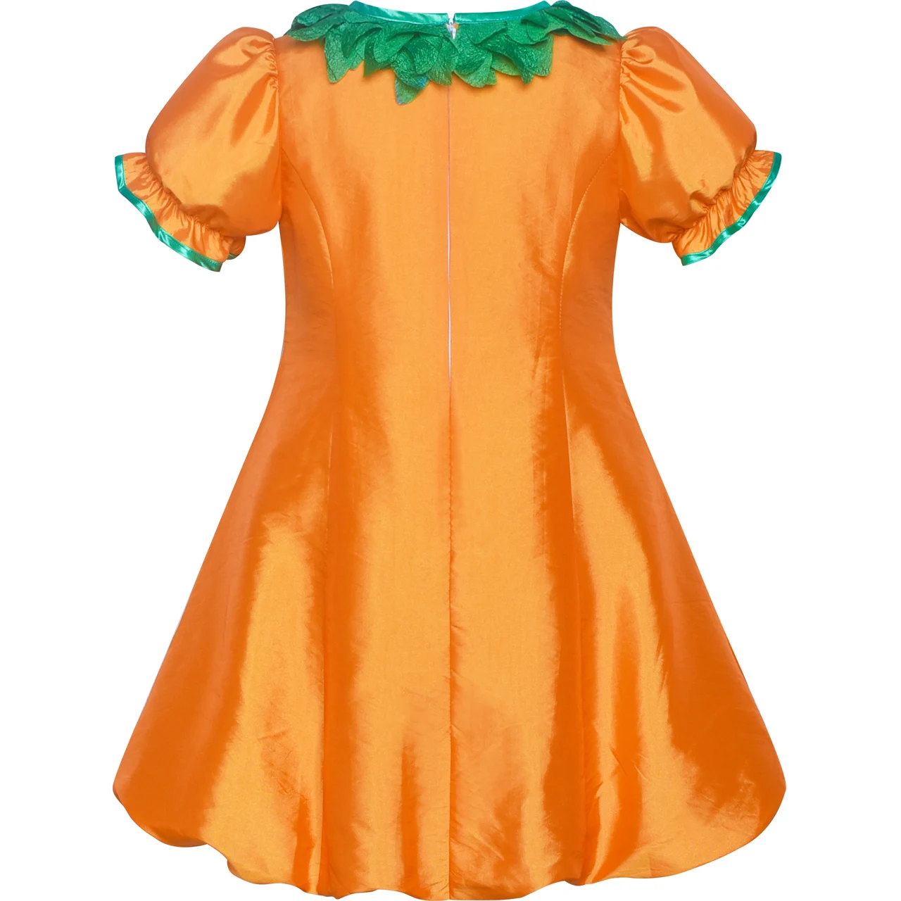 Sunny Fashion платья для девочек платье Тыква Костюм Хэллоуин Уловка Вечеринка 2020 Лето