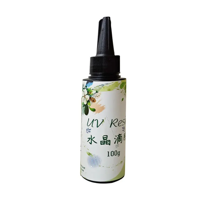 

DIY Crystal Glue Jewelry UV Resin Crystal Clear Hard Type Glue for DIY Jewelry Making Craft Decoration A66