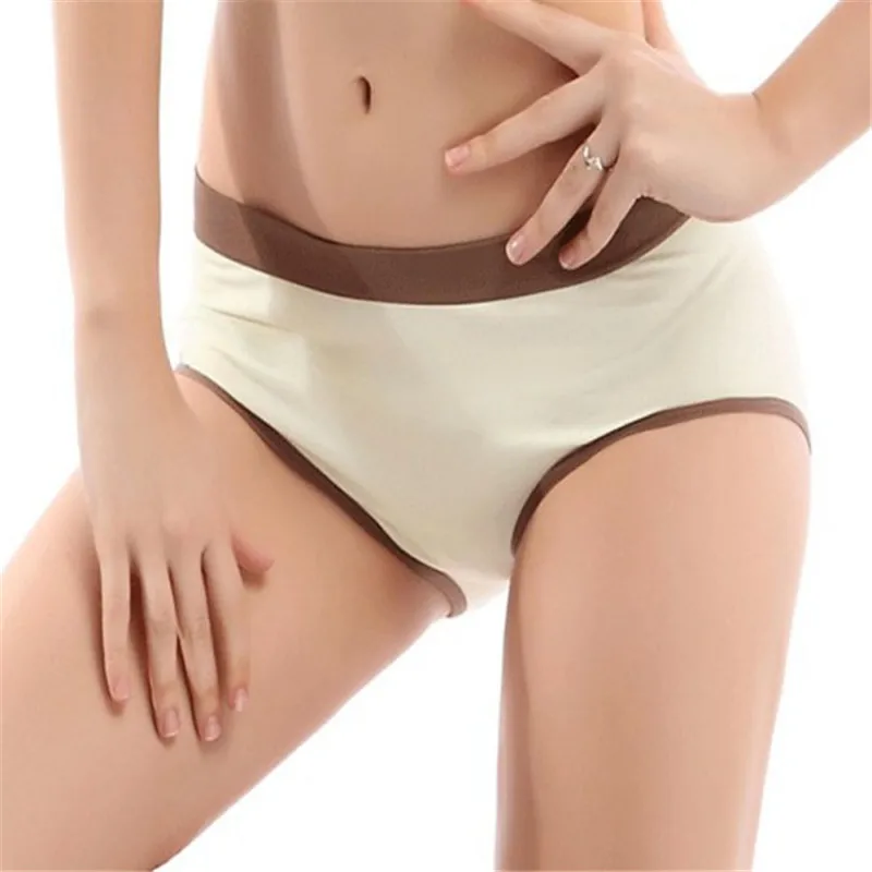 Balight женские удобные бесшовные хлопковые спортивные трусы трусики нижнее белье 6