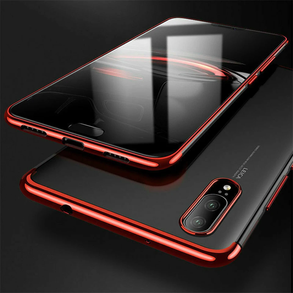 Мягкий чехол из ТПУ с гальваническим покрытием Гибридный Силиконовый для