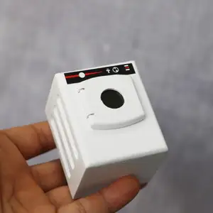 Детский Кукольный домик 112, миниатюрная Имитация деревянной стиральной машины, мебель, модель сцены