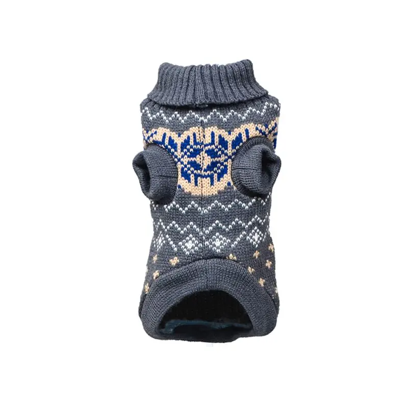 Одежда для собак чихуахуа домашних питомцев кошек вязаный свитер теплое пальто